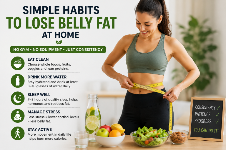 lose belly fat naturally