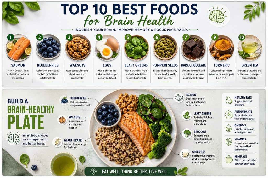 best foods for brain health