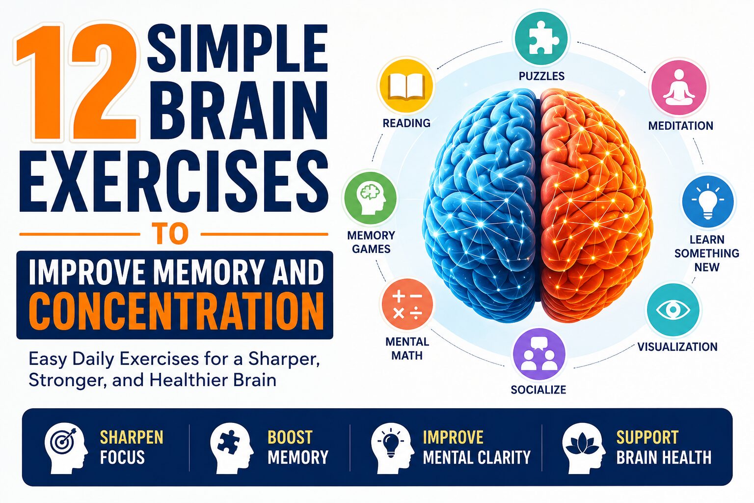 brain exercises to improve memory