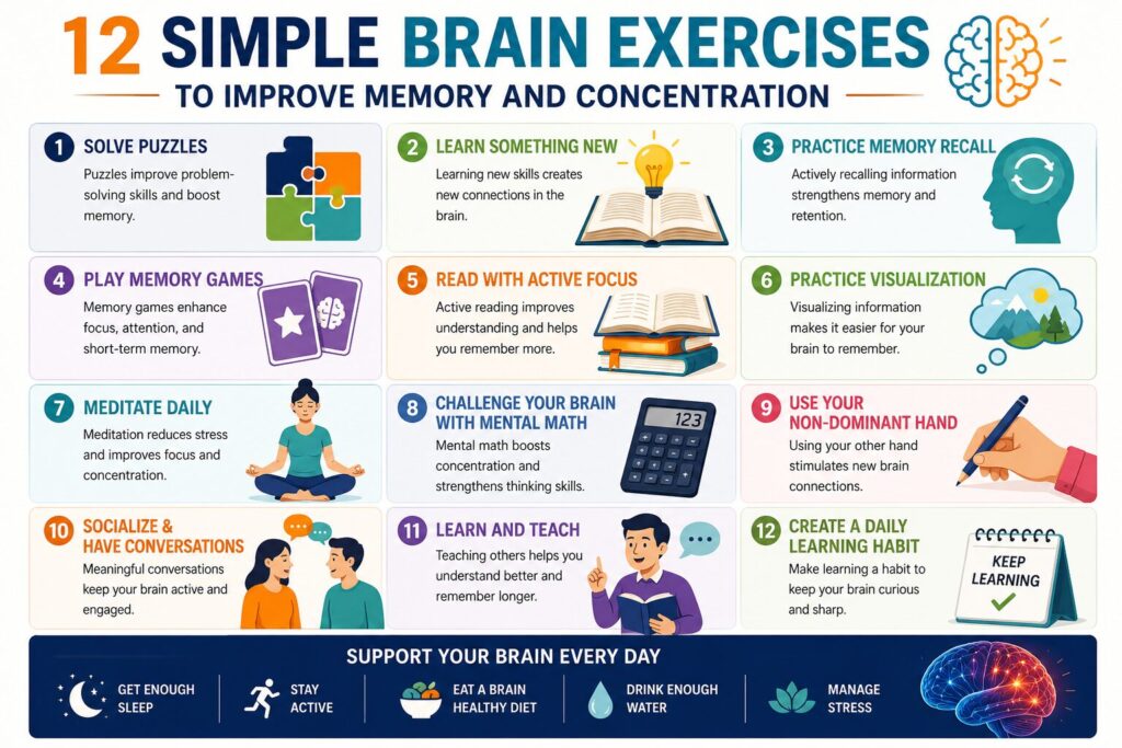 how to improve memory naturally