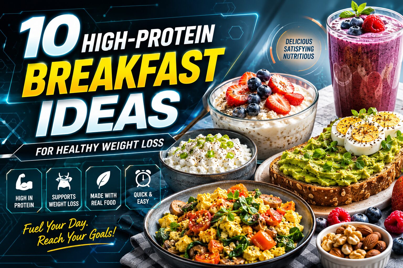high-protein breakfast ideas for weight loss